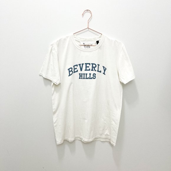 TEE AND CAKE Tops - BEVERLY HILLS GRAPHIC T-SHIRT BY TEE AND CAKE